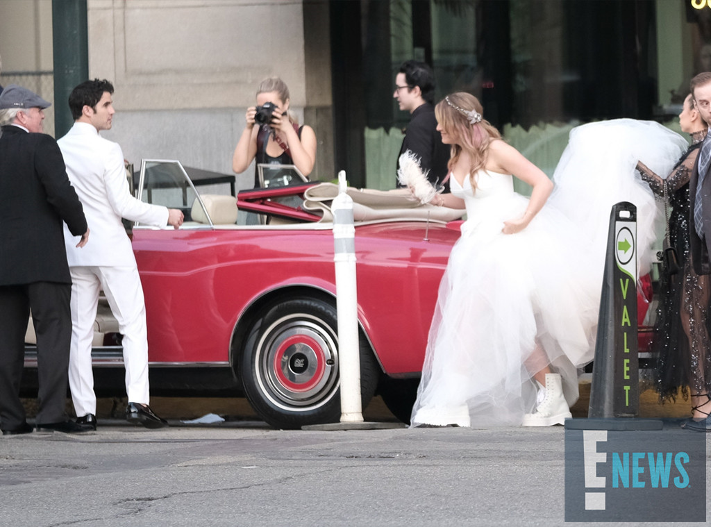 Darren Criss, Mia Swier, Wedding Exclusive Darren Criss, Mia Swier, Wedding Exclusive